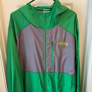 Oregon Ducks Columbia Windbreaker Jacket